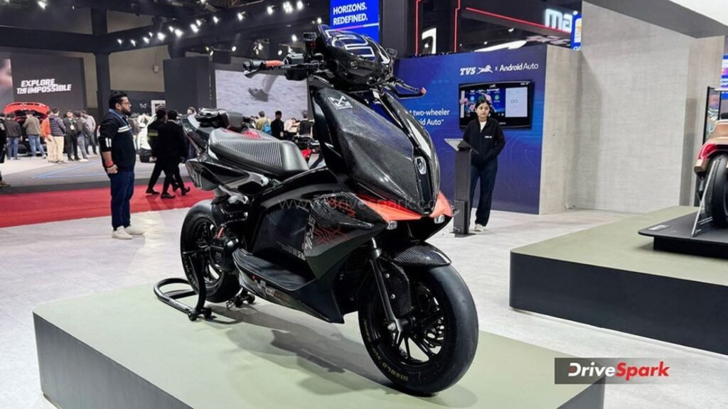 TVS New Hybrid Scooter